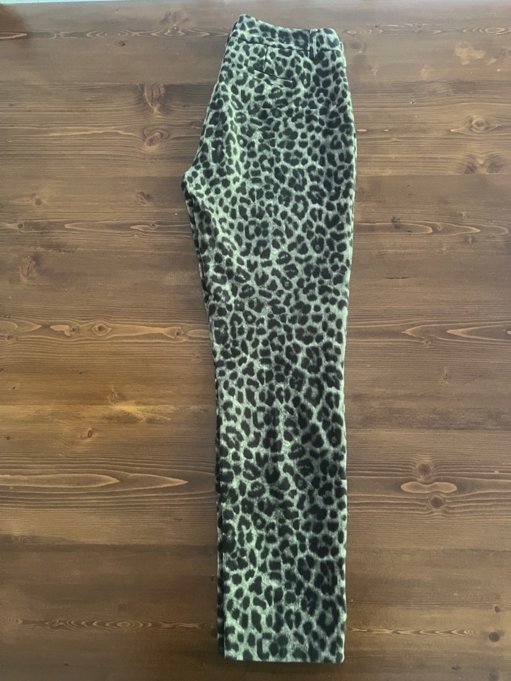 Cabi Jungle Trouser Skinny Pants Leopard Print Style 3393 Size 4